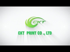 Boîte de soins de la peau à la vente au détail Impression noire et feuille d'or à surface imperméable