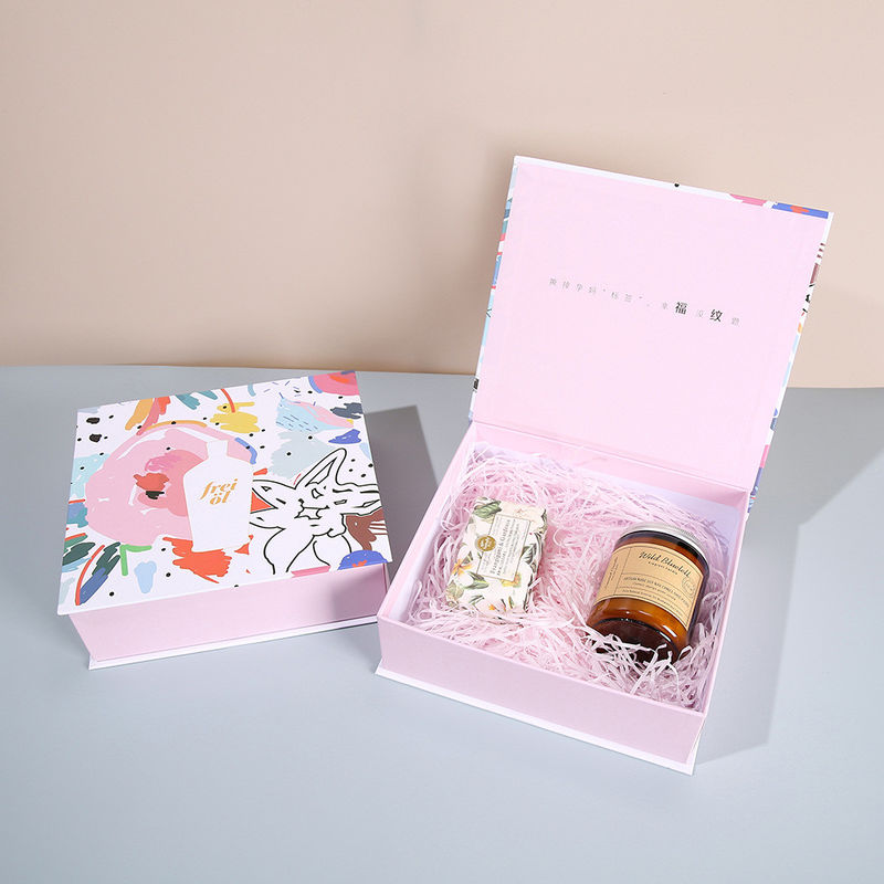 Boîte en carton écologique de taille personnalisée pour emballage de récipients cosmétiques pour parfums