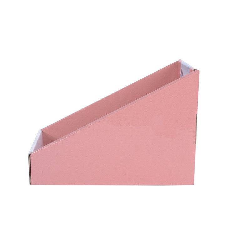 Boîtes de présentation ondulées faites sur commande de produit de présentoirs de magasin de carton d'impression offset