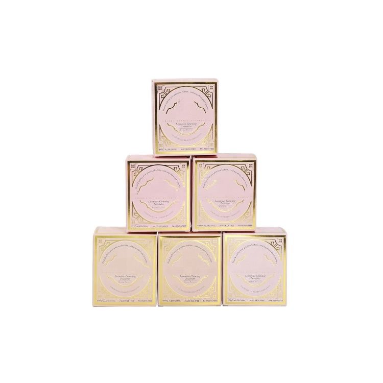 Boîte d'emballage cosmétique fermeture magnétique Carton blanc pour papier ondulé