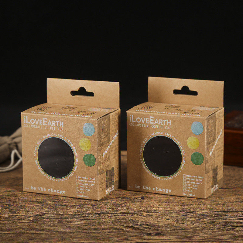 Seul paquet de café de tasse de boîte recyclable d'emballage avec la couleur faite sur commande