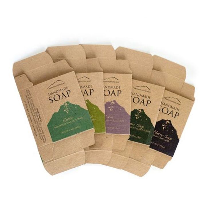 Boîtes écologiques de carton se pliant imprimant la couleur faite sur commande lumineuse pour le sac de pain