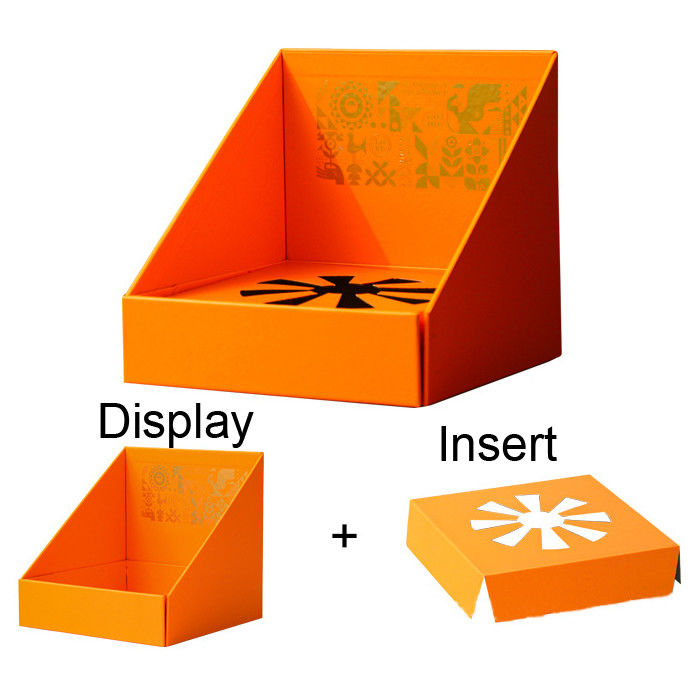 Plateaux de impression colorés de boîte en carton ondulé avec l'insertion de trou