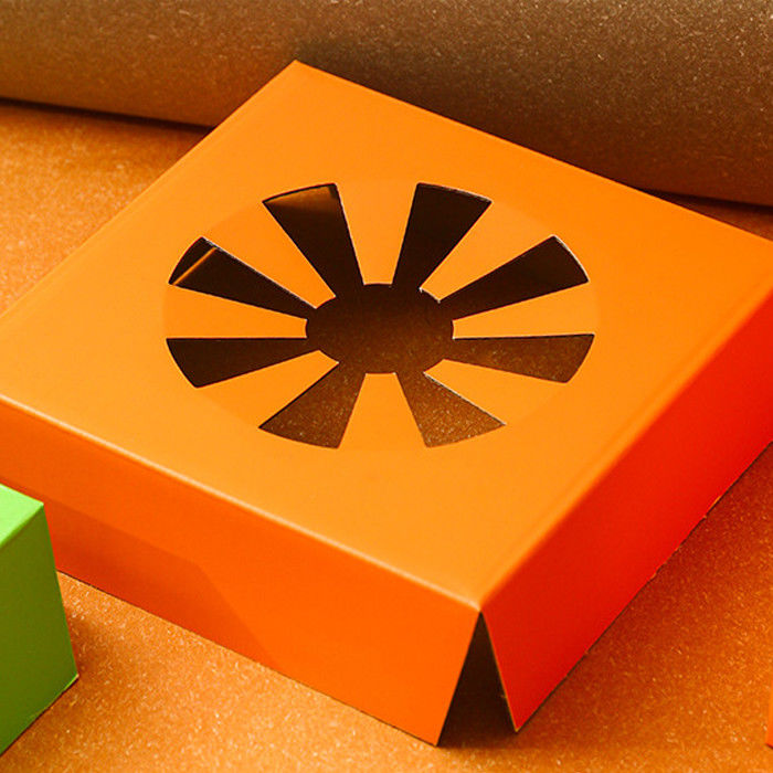 Plateaux de impression colorés de boîte en carton ondulé avec l'insertion de trou