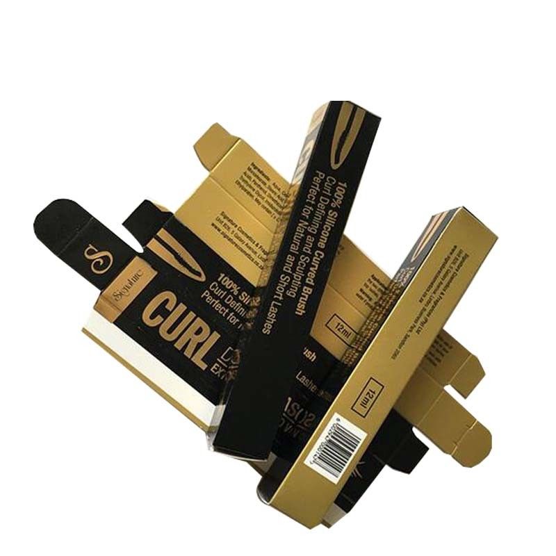 La boîte de papier faite sur commande de carton de pliage de Sbs a imprimé le crayon de sourcil coloré d'eye-liner