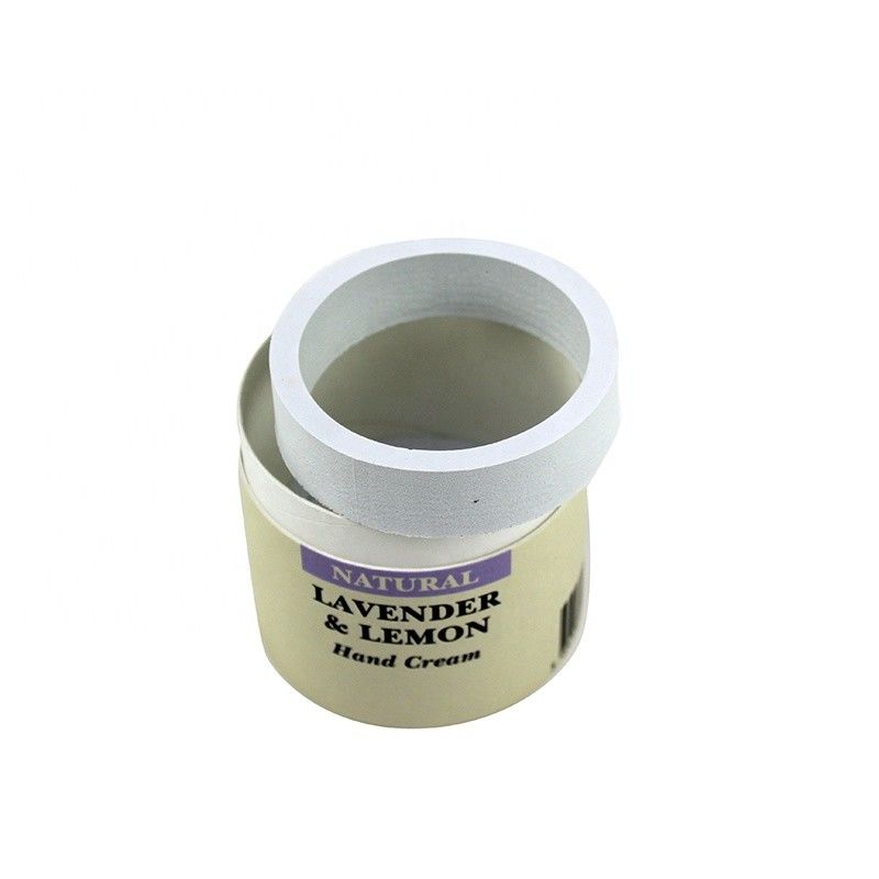 Produit en carton Boîte de tube en papier rond pour bocal à crème avec taille personnalisée