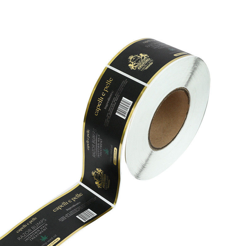 Couleur faite sur commande d'autocollants de label de bouteille auto-adhésive imprimée pour Honey Jar