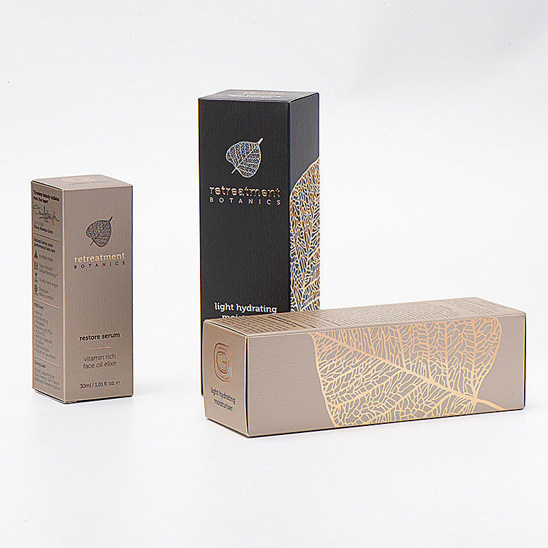 Boîte cosmétique ondulée de luxe personnalisée pour votre emballage de produits de maquillage
