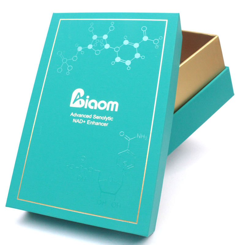 Boîtes cadeaux rectangulaires avec couvercles en gros Avec impression couleur et revêtement UV