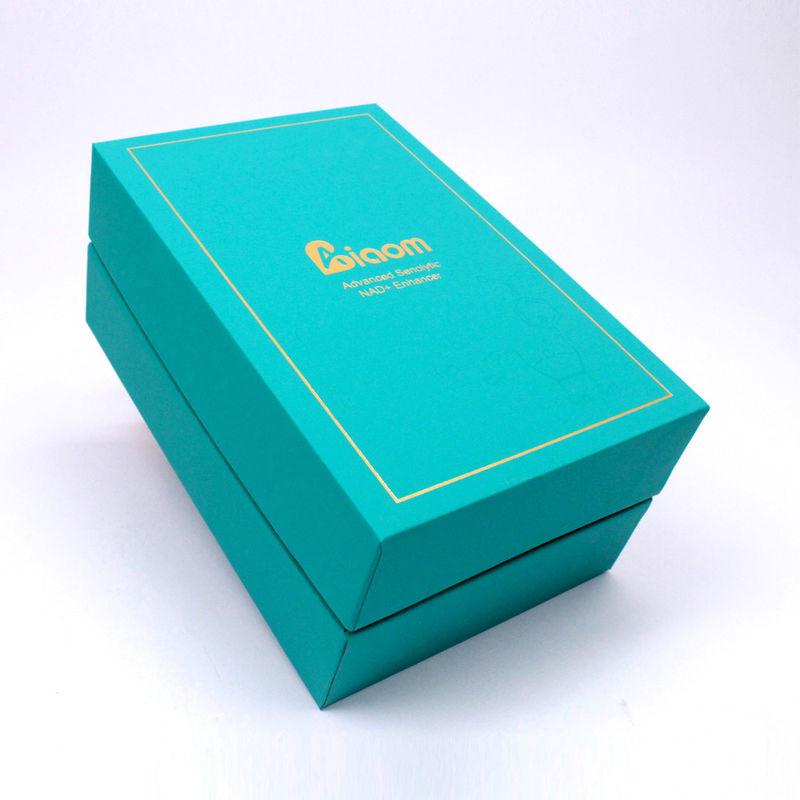 Boîtes cadeaux rectangulaires avec couvercles en gros Avec impression couleur et revêtement UV