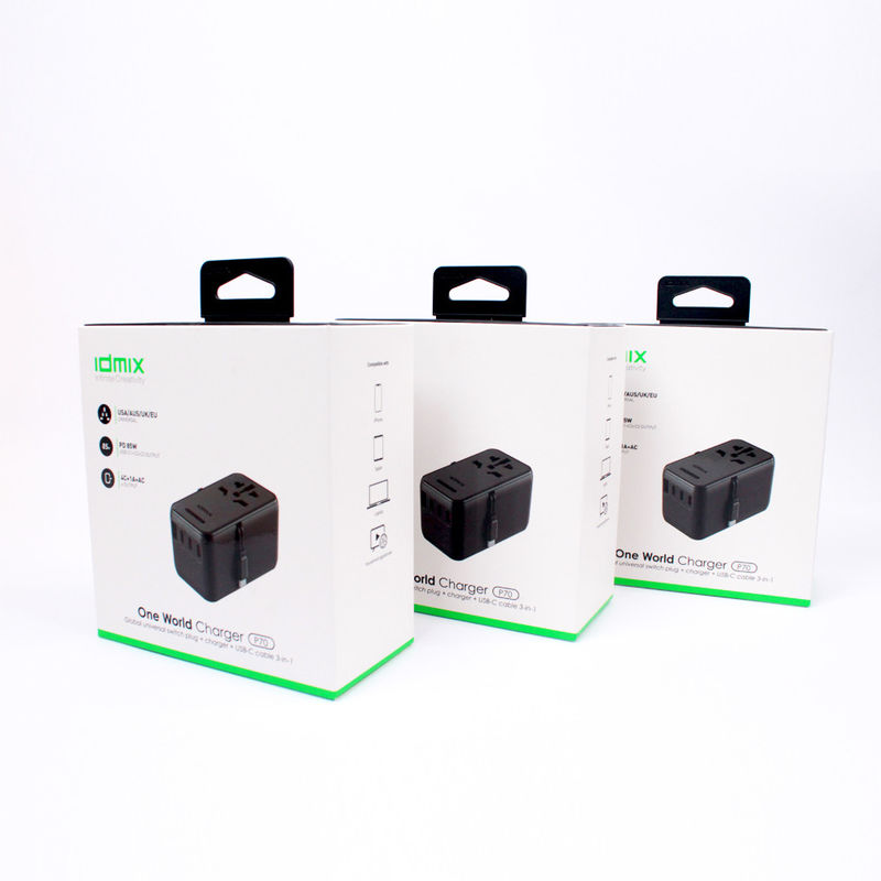 Emballage de boîtes imprimées sur mesure pour les petits produits de la maison intelligente avec pendentif