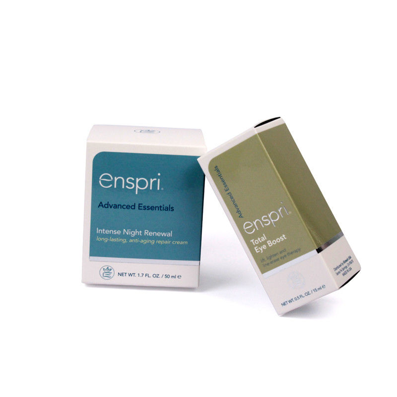 Boîtes d'emballage uniques pour les soins de la peau avec un design personnalisé de luxe