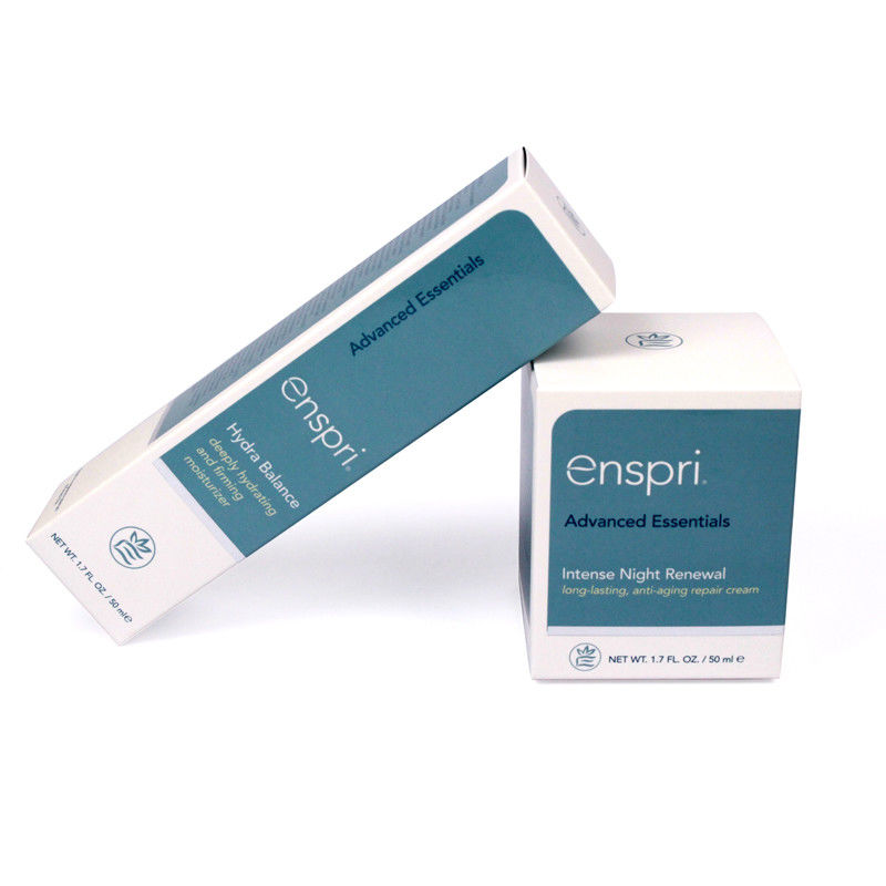 Boîte cadeau cosmétique imprimée en couleur pour les produits de soins de la peau