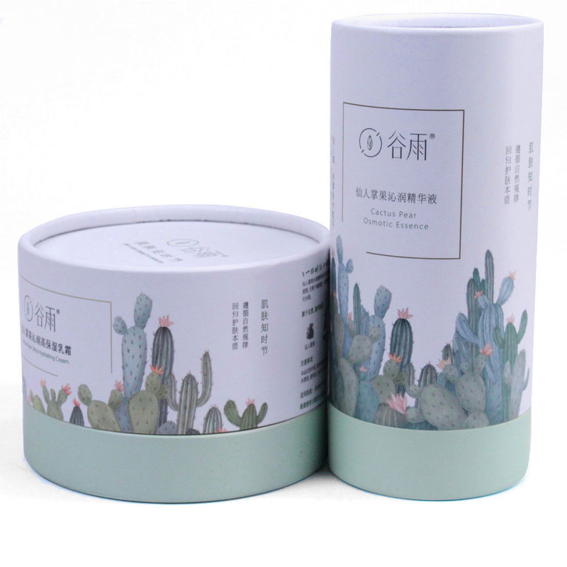 Boîte cosmétique en carton rond innovante avec design personnalisé Coloris emballage Produit de soin de la peau en gros près de moi