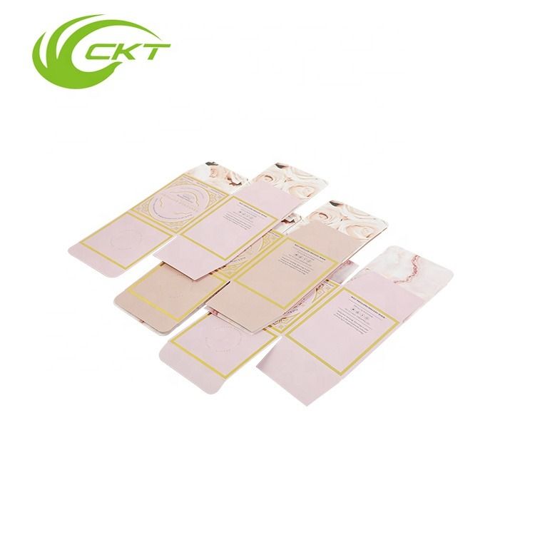 Boîte d'emballage cosmétique fermeture magnétique Carton blanc pour papier ondulé