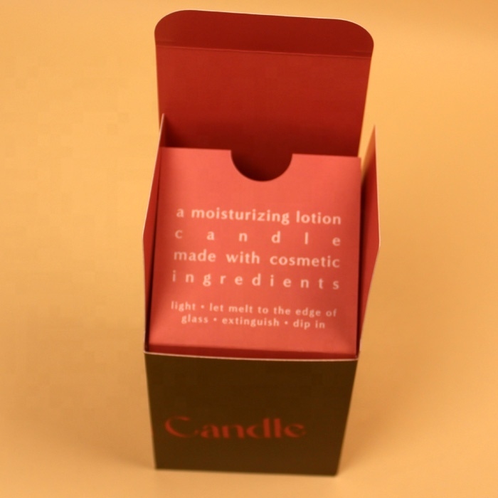 Boîte d'emballage de bougies de luxe personnalisée en gros, boîtes cadeaux pour bougies avec papier recyclé et impression de logo