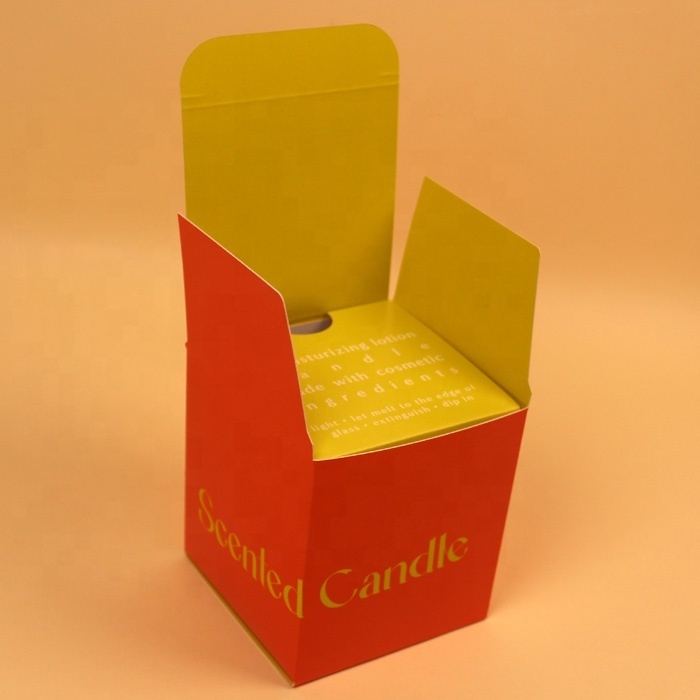 Boîte d'emballage de bougies de luxe personnalisée en gros, boîtes cadeaux pour bougies avec papier recyclé et impression de logo