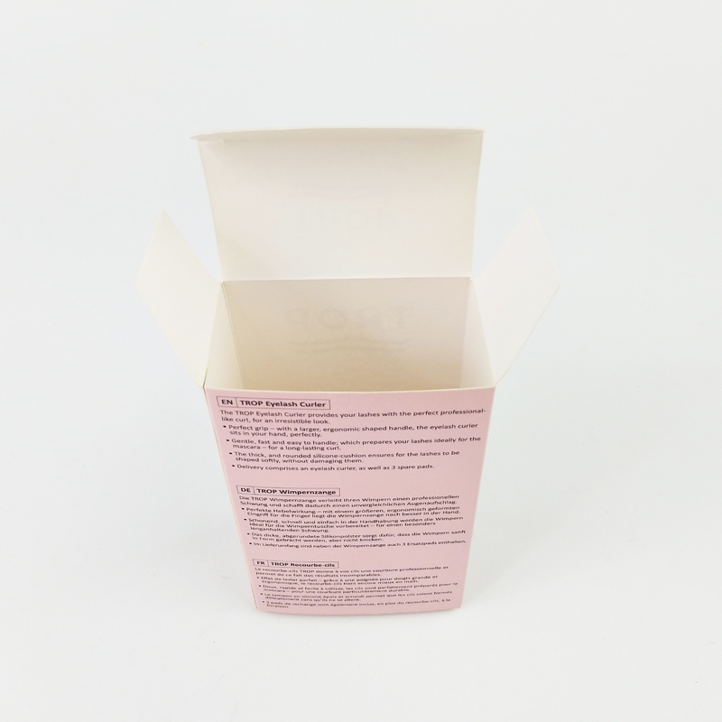 Boîte d'emballage en papier avec conception personnalisée CMYK & PMS & couleur Pantone