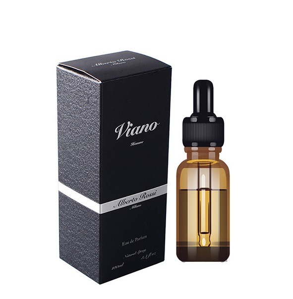 Boîte cadeau pour parfums et parfums recyclés à la commande personnalisée avec papier d'art revêtu d'un côté (C1S) pour une bouteille de 30 ml 50 ml 10 ml