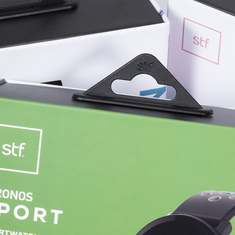 Boîte cadeau en carton recyclé de luxe avec logo personnalisé