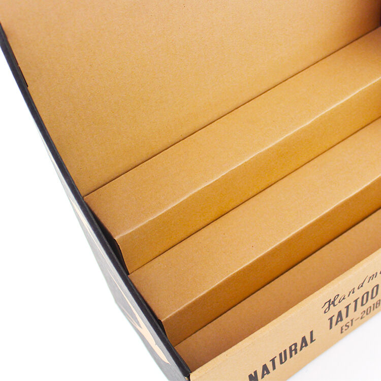 Boîte d'affichage de sol en papier kraft CDU personnalisée pour petites et moyennes pièces avec options de commande personnalisées