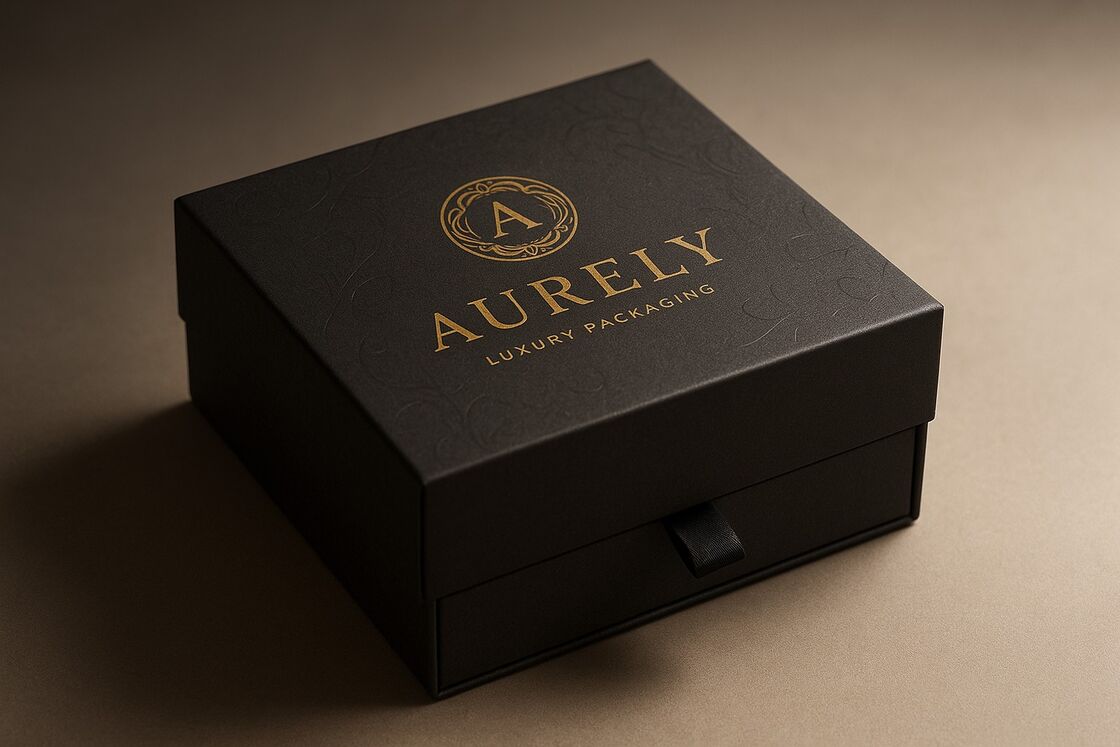 Boîte cadeau personnalisée à quatre couleurs et à UV pour les emballages cosmétiques de luxe