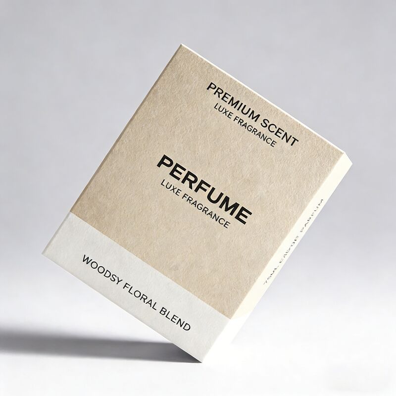 Boîte d'emballage de parfum coulissante avec impression de logo personnalisé et impression en quatre couleurs pour boîte cadeau de parfum de luxe