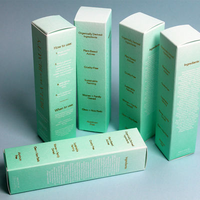 Bouteille d'huile essentielle Bouteille de parfum Boîte d'emballage cadeau Logo imprimé sur mesure