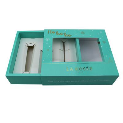 Boîtes de vernis à ongles en papier à huile essentielle pour boîtes d'emballage avec affichage de fenêtre