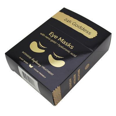 Boîte de maquillage écologique noir pour les produits de soins personnels
