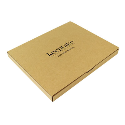 Copie faite sur commande recyclable de carton d'expédition de livre de carton ondulé d'A4 A5