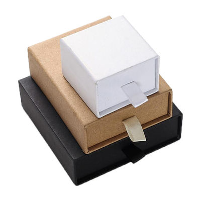 Annonce de empaquetage écologique d'expédition de carton de boîte de bijoux viables