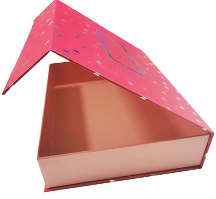 Boîte magnétique de pliage de cartons de cadeau de carton fait sur commande avec la fermeture magnétique