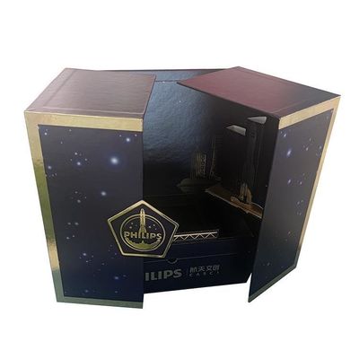 Conception de boîte cadeau en carton unique pour bouteille de parfum