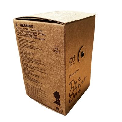 Boîtes faites sur commande écologiques de bougie recyclables avec des rivets d'oeillets