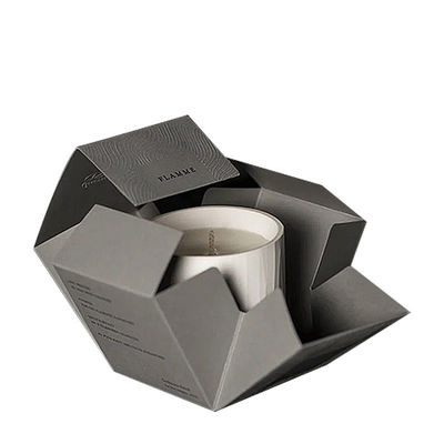 Paquet rigide fait sur commande de cadeau de carton de boîte de bougie