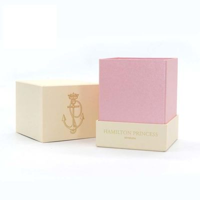 Cadeau rigide de boîte de bougie de carton parfumé empaquetant Recyled