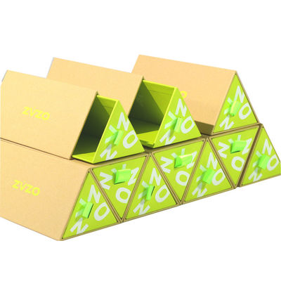 Impression offset rigide de carton de boîte créative biodégradable d'emballage