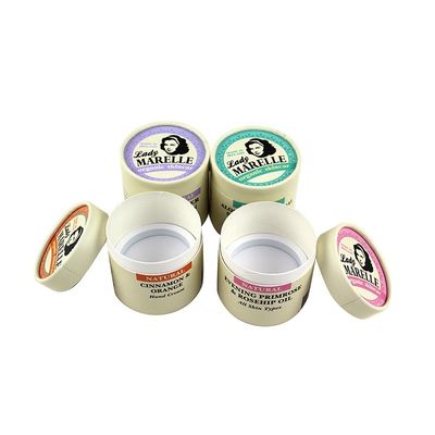 Produit en carton Boîte de tube en papier rond pour bocal à crème avec taille personnalisée