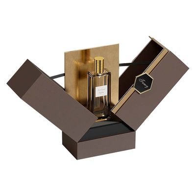 Des boîtes de parfum en carton créatif avec un design sur mesure
