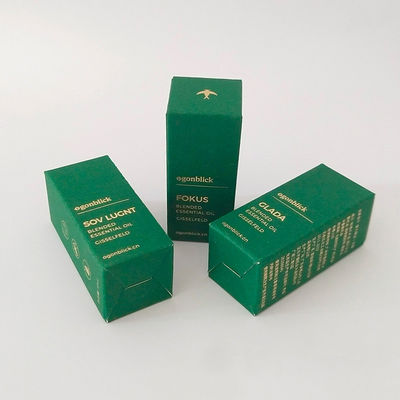 Emballage de maquillage écologique Boîte d'huile essentielle avec conception personnalisée