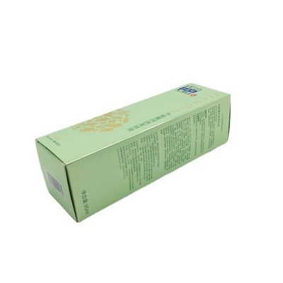 Boîtes pliantes en carton de taille personnalisée avec du papier écosystémique étanche