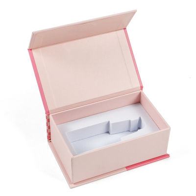 Boîtes d'emballage en carton noir pour femmes Parfums avec insert en mousse