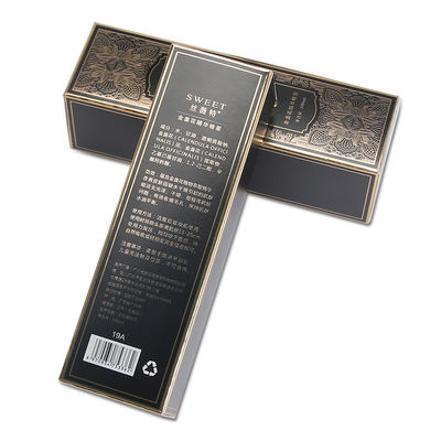 Boîte d'emballage de cadeaux en papier de design rétro Pour l' huile d' essence Cosmétiques de beauté en gros