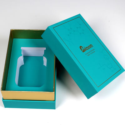 Boîtes cosmétiques de luxe Logo personnalisé avec surface tactile douce en velours