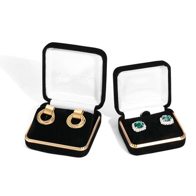 Boîte à bijoux debout Velet Pour l'emballage de boucles d'oreilles et l'emballage de bijoux créatifs