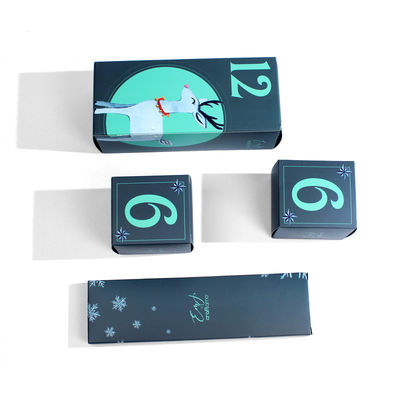 Coffret à paupières en papier de luxe pour cadeaux de Noël
