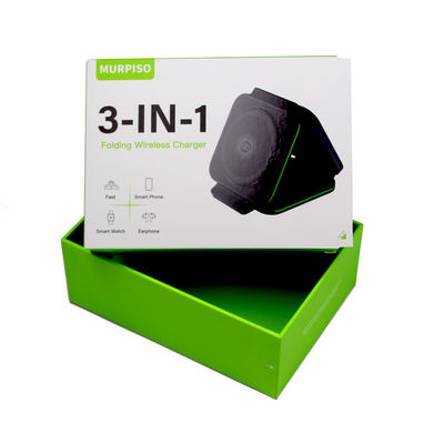 Boîtes vides personnalisées Boîtes de carton adaptées aux chargeurs sans fil Écouteurs Montres intelligentes
